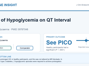 Clinical visual abstract: Effect of Hypoglycemia on QT Interval in Individuals With and Without Type 2 Diabetes: A Randomized Crossover Trial.